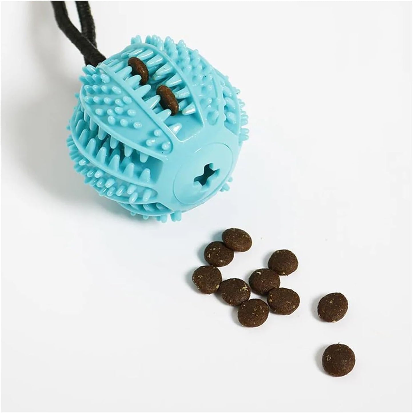 Interactive Suction Cup Chew Ball with Food Dispenser (L)