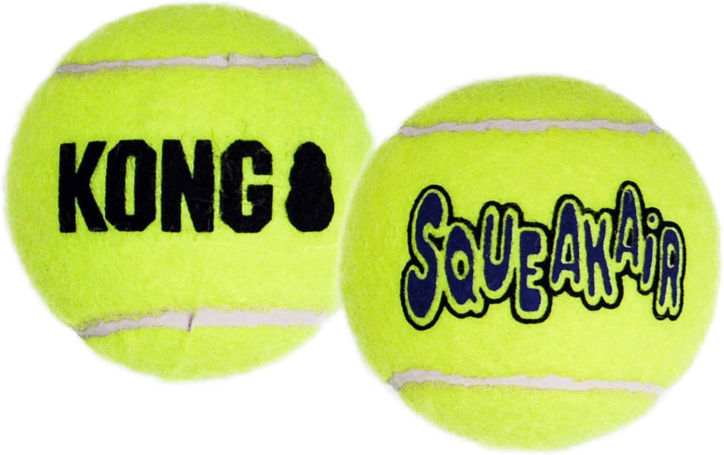 Air Dog Squeakair Dog Toy Tennis Balls, Medium, (Pack of 3)