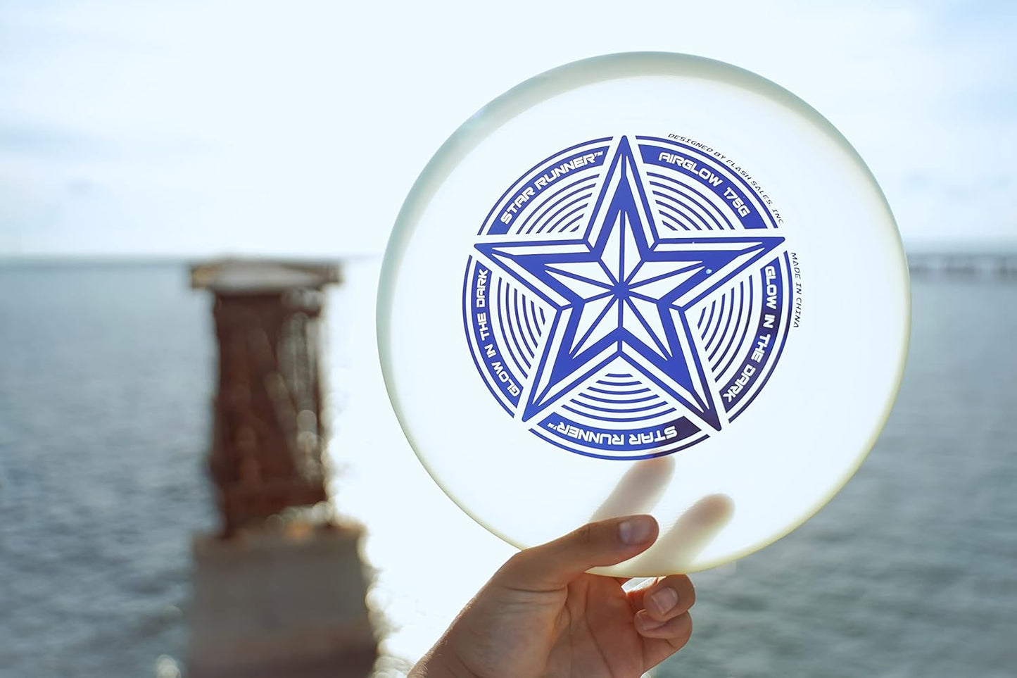 Ultimate Frisbee Disc 175G Glowing Flying Disc for Kids, Adults, and Dogs
