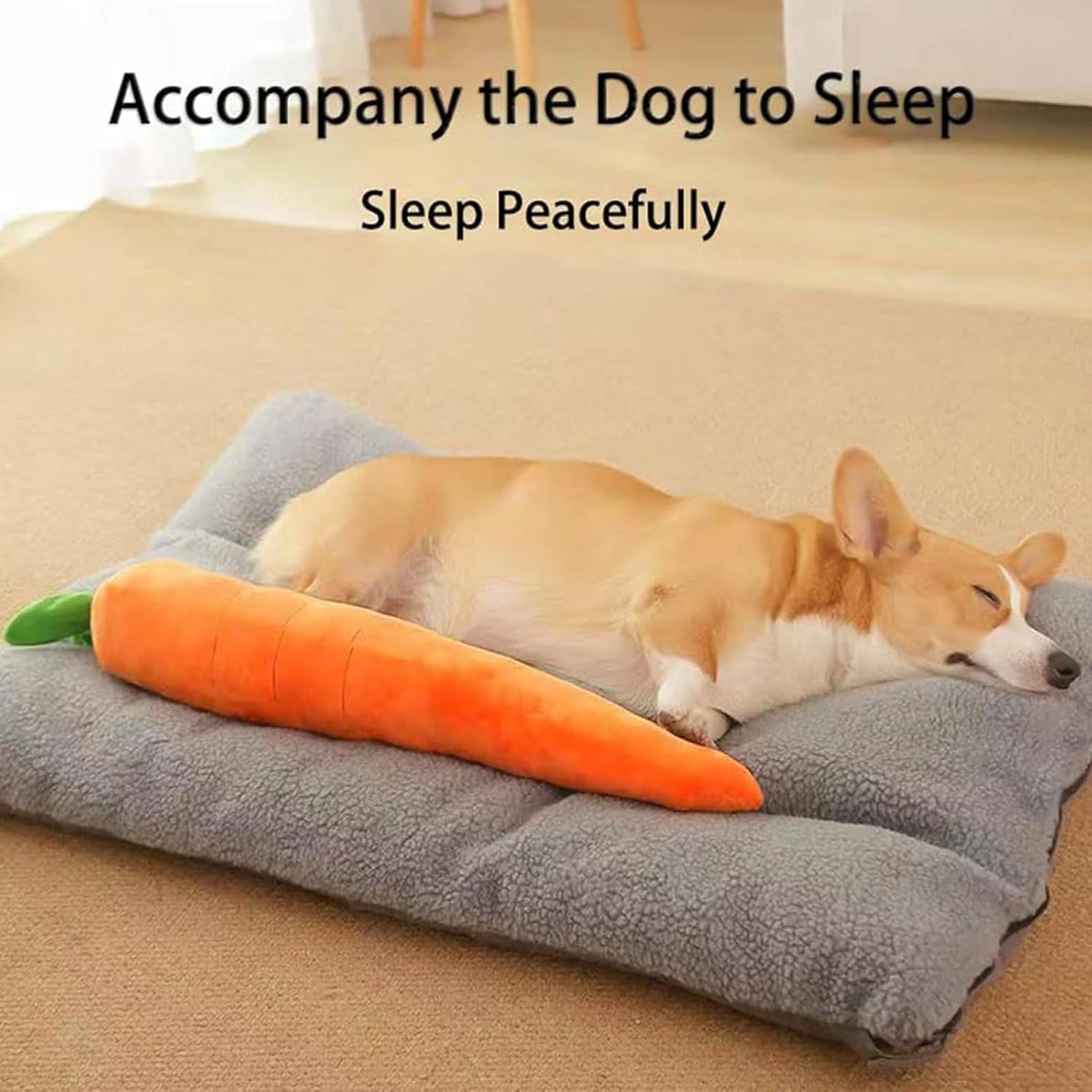 Calming Carrot Dog Toy