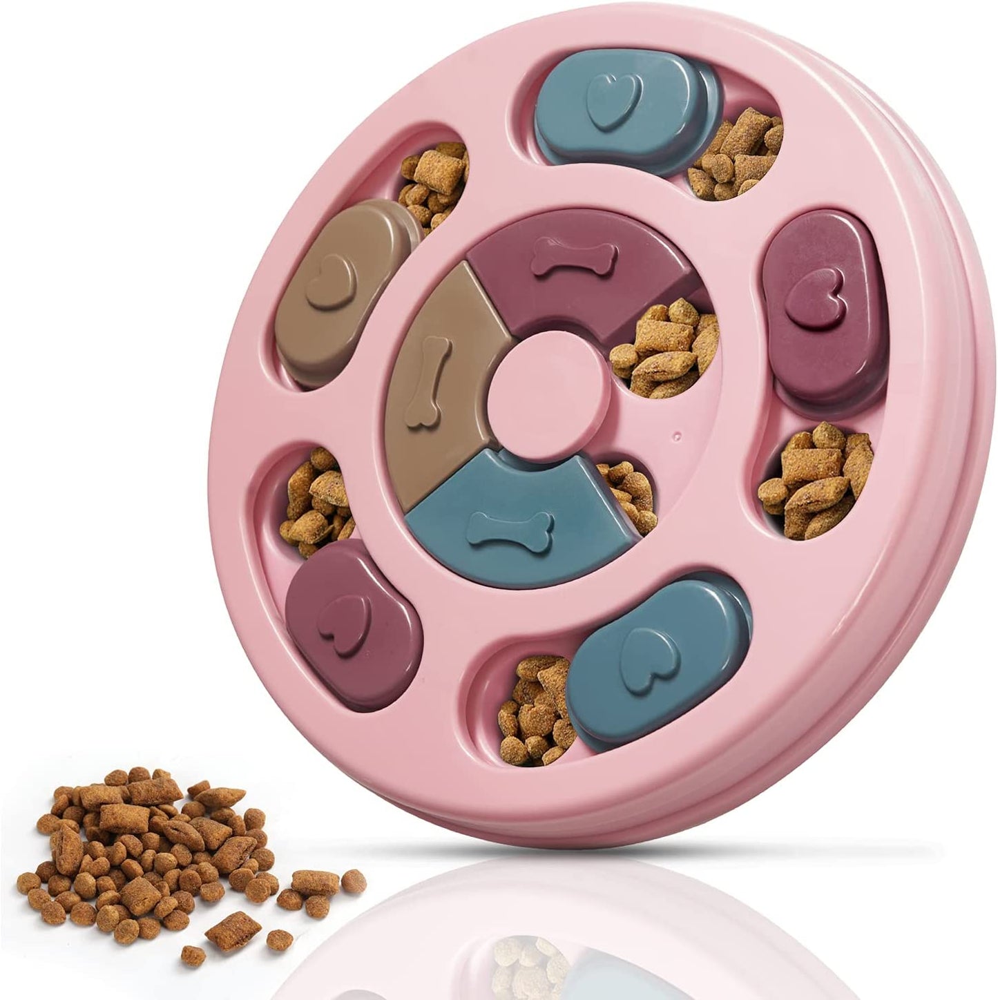 Dogs Food Puzzle Feeder Toys for IQ Training & Mental Enrichment