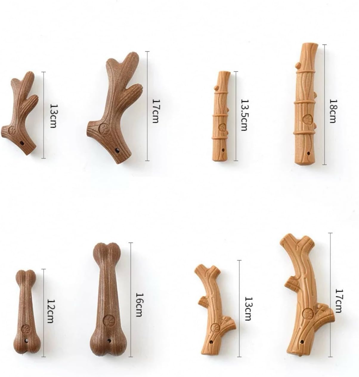 Natural Wood Fiber Dog Chew Toys
