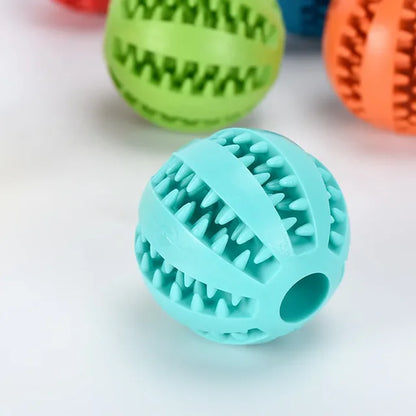 Toys for Dogs Rubber Dog Ball for Puppy Funny Dog Toys for Pet Puppies Large Dogs Tooth Cleaning Snack Ball Toy for Pet Products