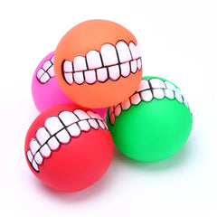 Small Dogs Non Toxic Dog Chew Ball Toys for Aggressive Chewers Molar Bite Rubber Chew Ball Dog Chew Toys Chihuahua - Toys