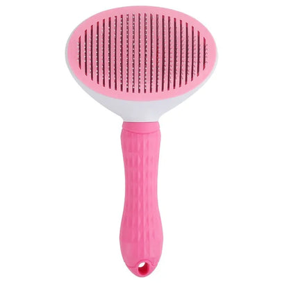 Dog Brush Pet Comb Dog Hair Remover Comb Cat Grooming Comb Pet Self Cleaning Slicker Brush for Dogs Cats Pet Cleaning Supplies