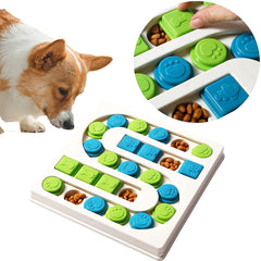 <25 Holes>  Interactive Pet Puzzle Toys (Level 2-3) Dog Slow Feeder,Dog Puzzle Feeder,Rabbit Toy… (Level 3)