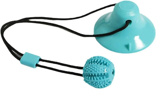Interactive Suction Cup Chew Ball with Food Dispenser (L)