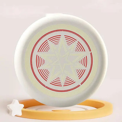 Glow-In-The-Dark Frisbee 175G Play Frisbee 10.73 Inches Lightweight Suitable for Outdoor Sports Dog Frisbee