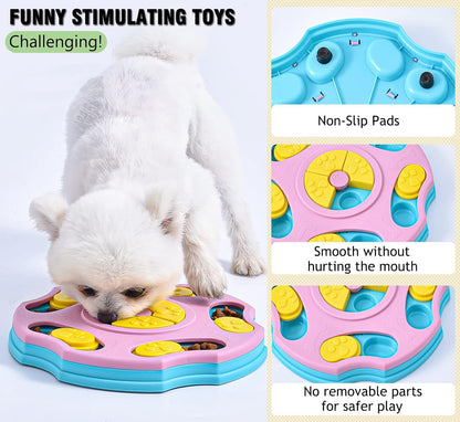 Interactive Puzzle Toy for Large, Medium, Small Smart Dogs