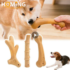 Wooden Deer Antlers Chew for Dogs Chew Toys for Aggressive Chewers Large Breed Chew Stick Indestructible Tough Durable Dog Toys