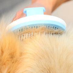 Dog Brush Pet Comb Dog Hair Remover Comb Cat Grooming Comb Pet Self Cleaning Slicker Brush for Dogs Cats Pet Cleaning Supplies