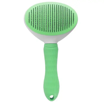 Dog Brush Pet Comb Dog Hair Remover Comb Cat Grooming Comb Pet Self Cleaning Slicker Brush for Dogs Cats Pet Cleaning Supplies