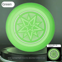 Glow-In-The-Dark Frisbee 175G Play Frisbee 10.73 Inches Lightweight Suitable for Outdoor Sports Dog Frisbee