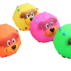 Small Dogs Non Toxic Dog Chew Ball Toys for Aggressive Chewers Molar Bite Rubber Chew Ball Dog Chew Toys Chihuahua - Toys